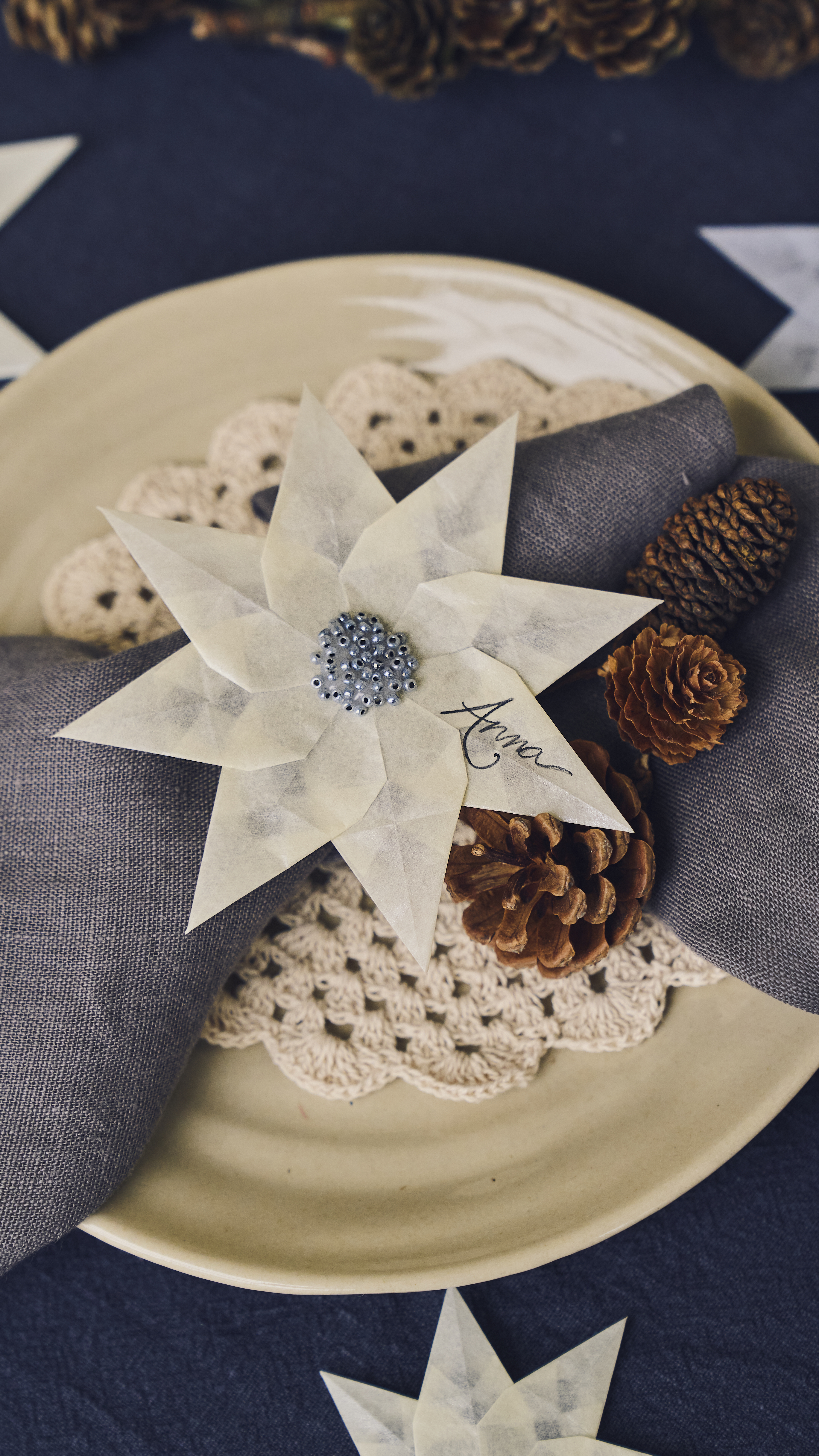 Tissue Paper Stars (1)