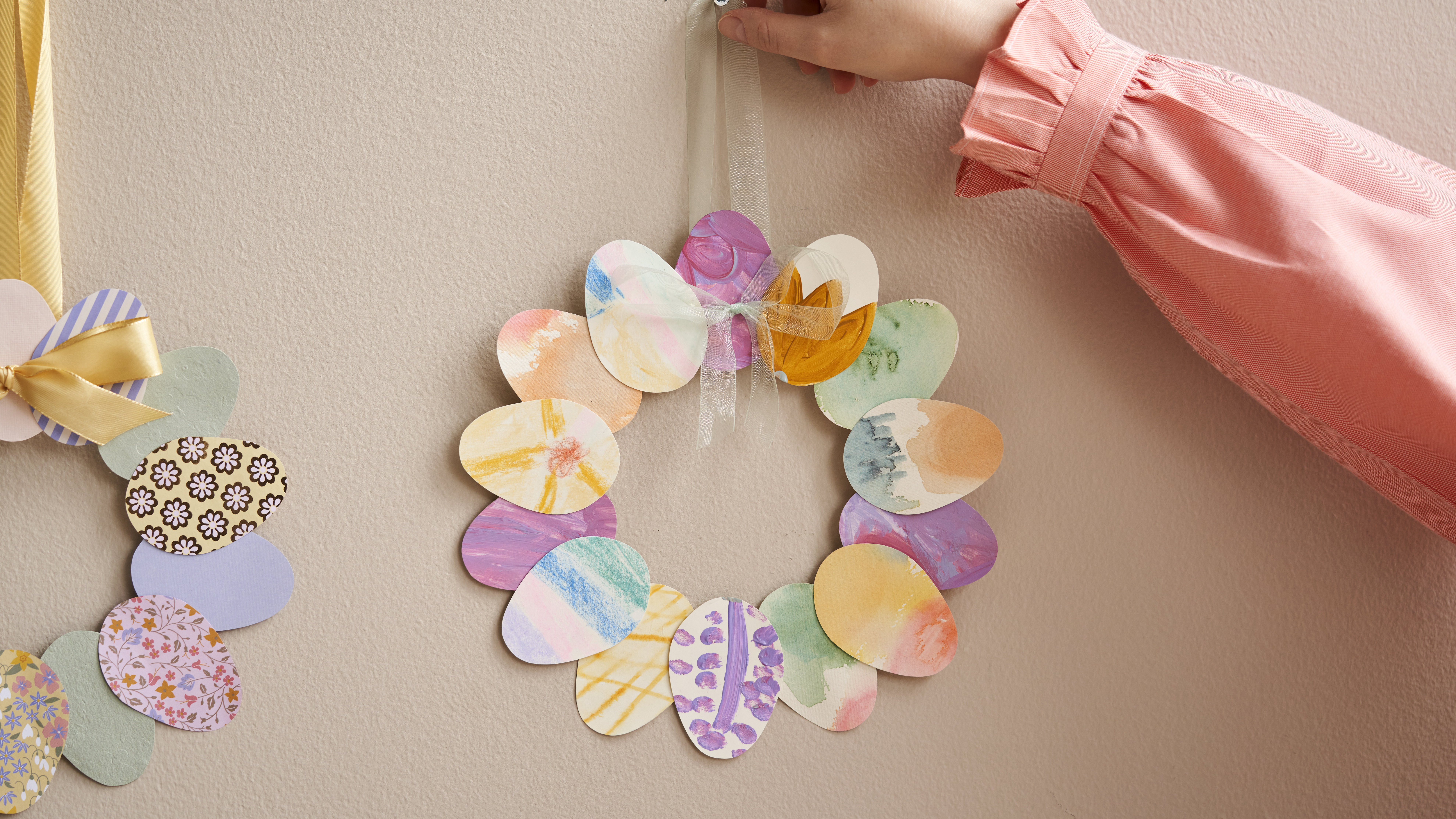 Paper Easter Wreath Easter At Sostrene Grene (2)