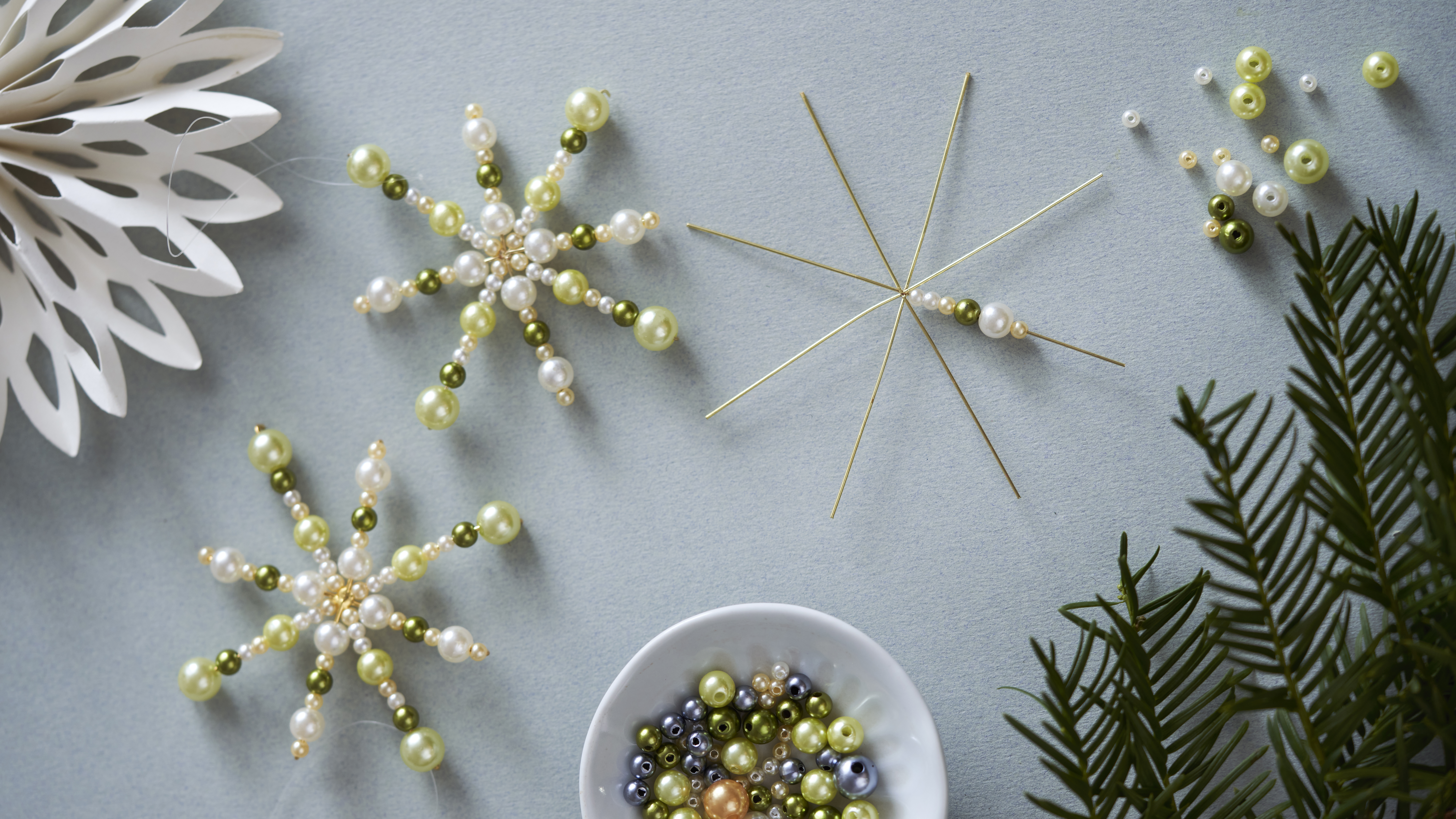 Beaded Star For Hanging 2
