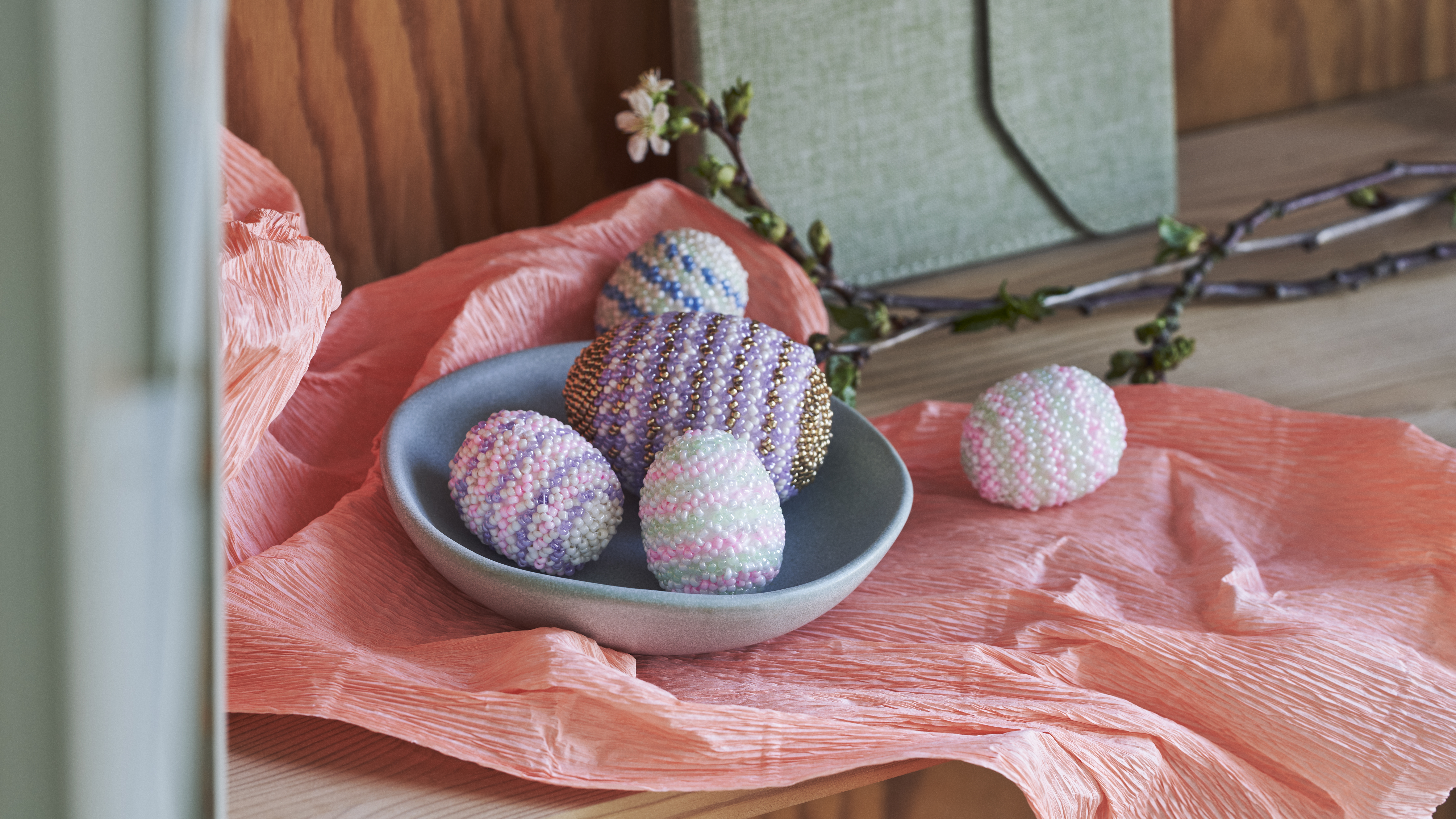 Beaded Easter Eggs Easter At Sostrene Grene (3)