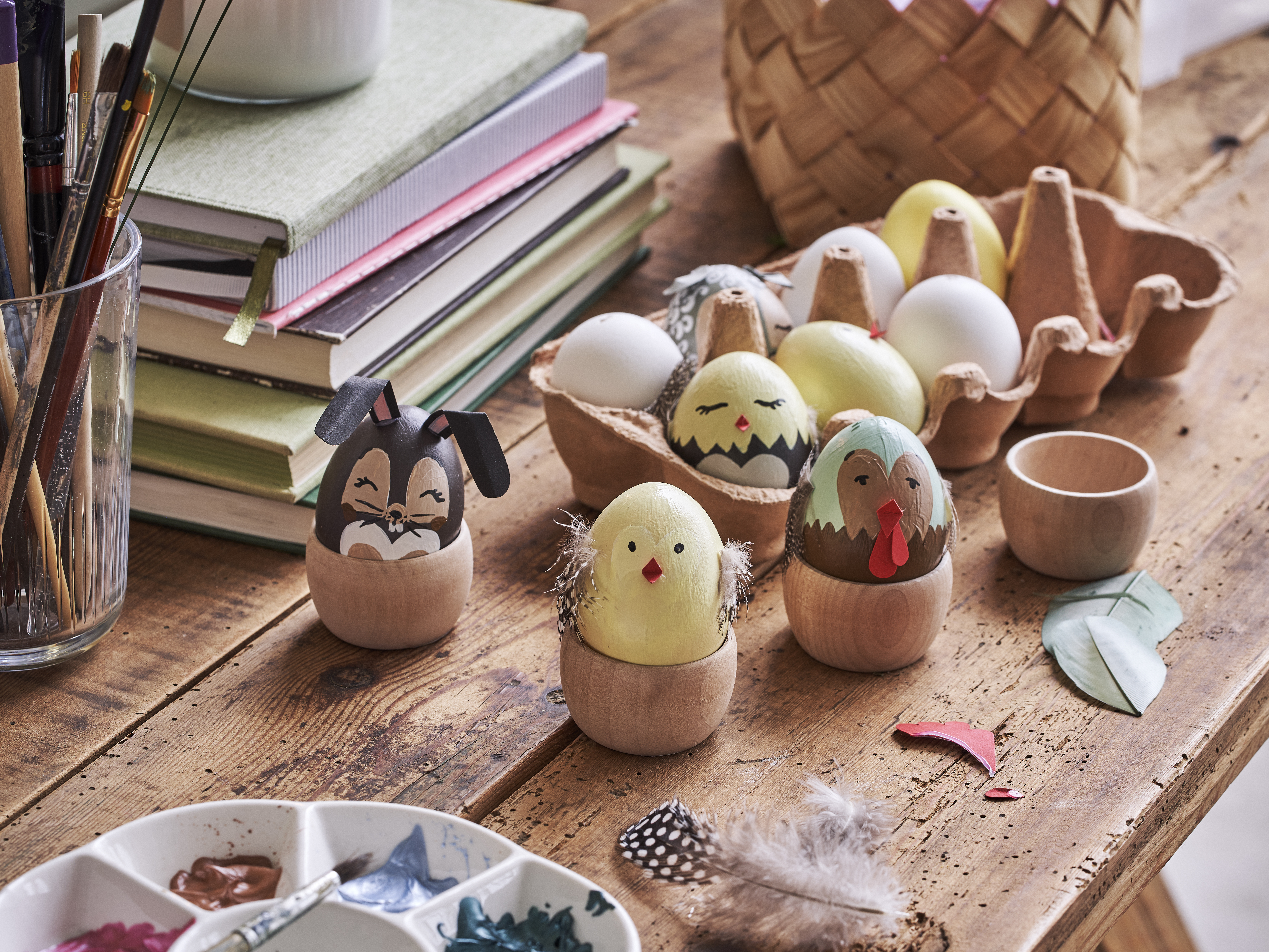 Painted Egg Animals Easter At Sostrene Grene (1)