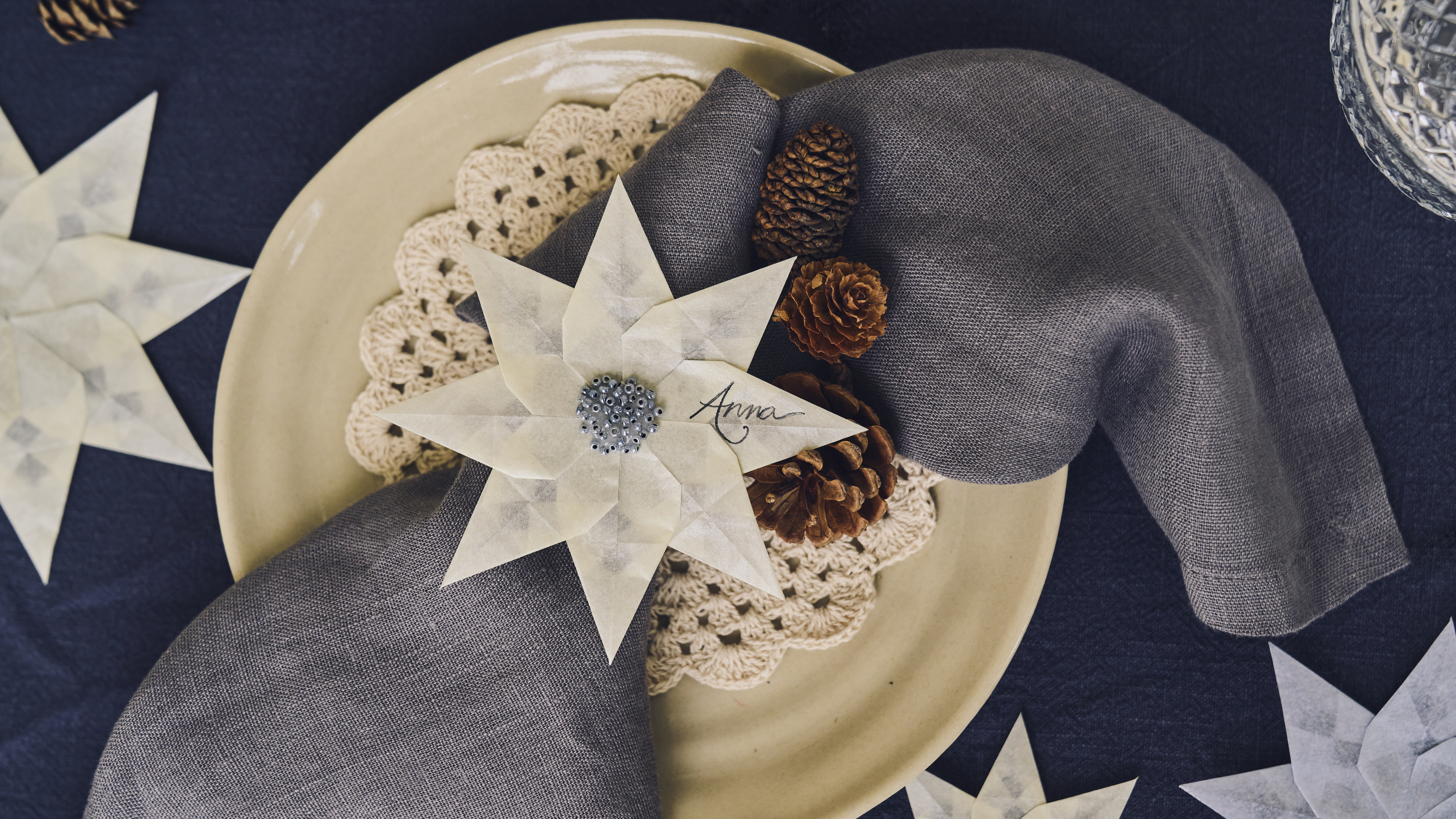 Tissue Paper Stars (3)