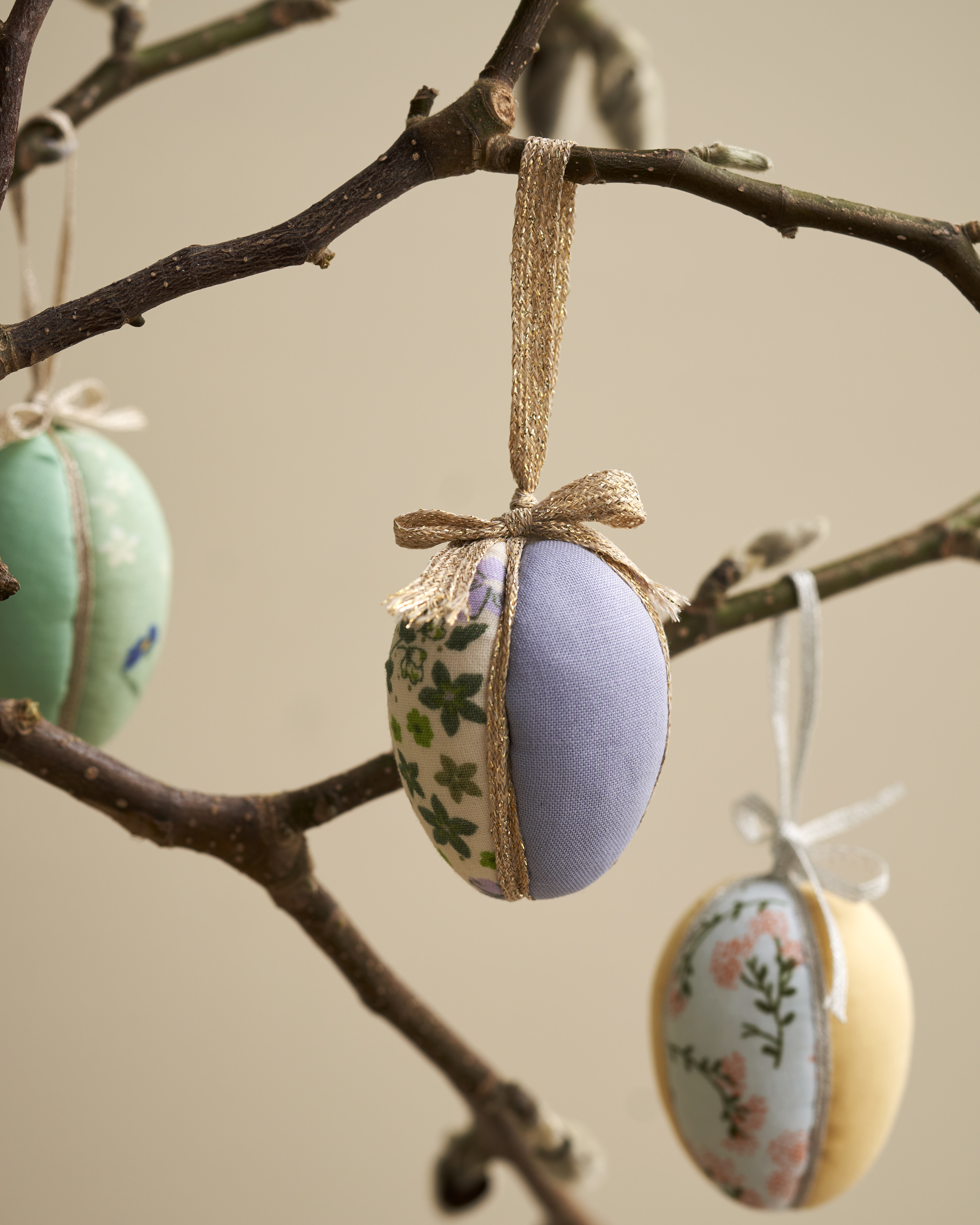 Easter Eggs With Patchwork Fabric Easter At Sostrene Grene 1