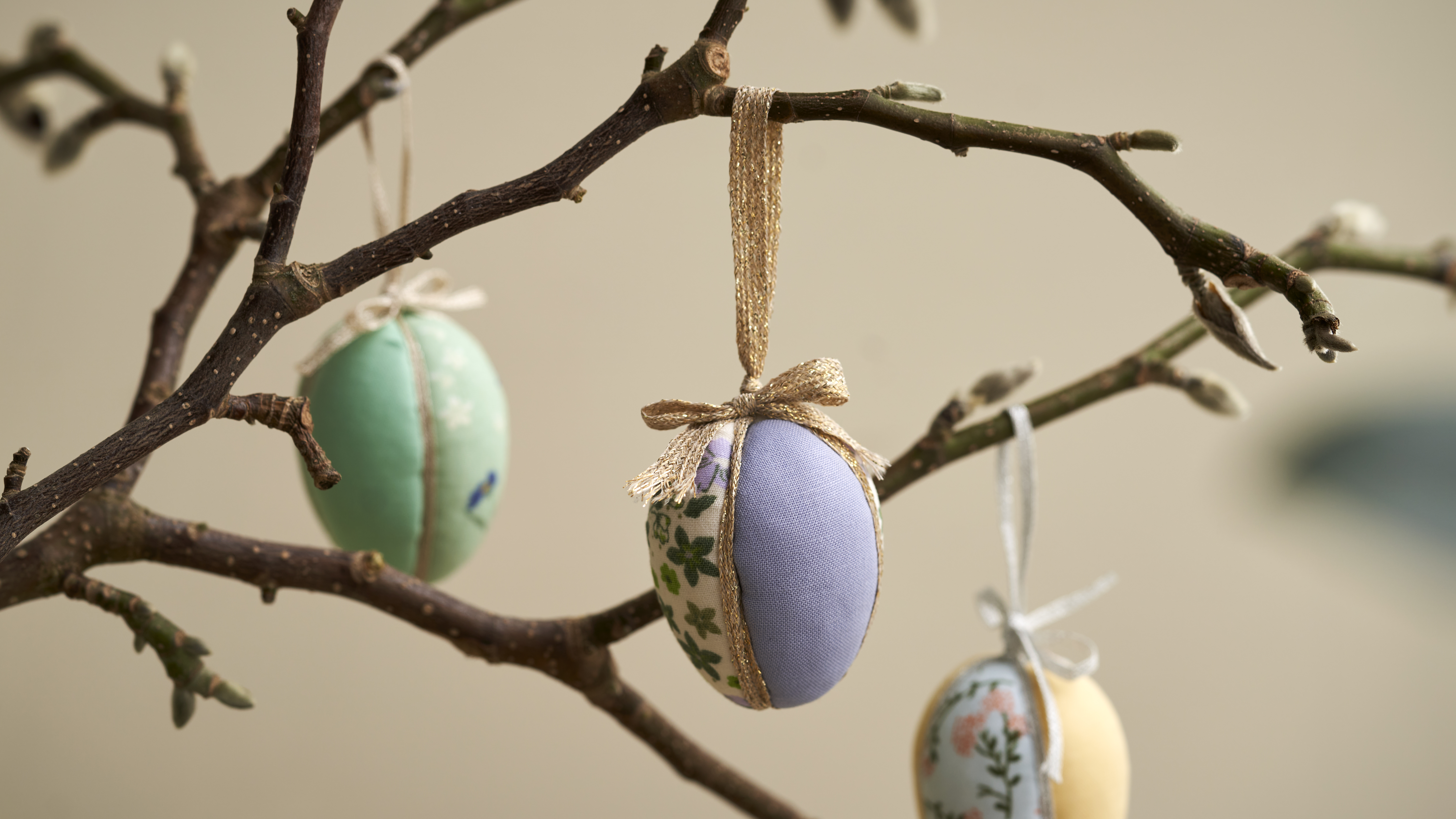 Easter Eggs With Patchwork Fabric Easter At Sostrene Grene (2)