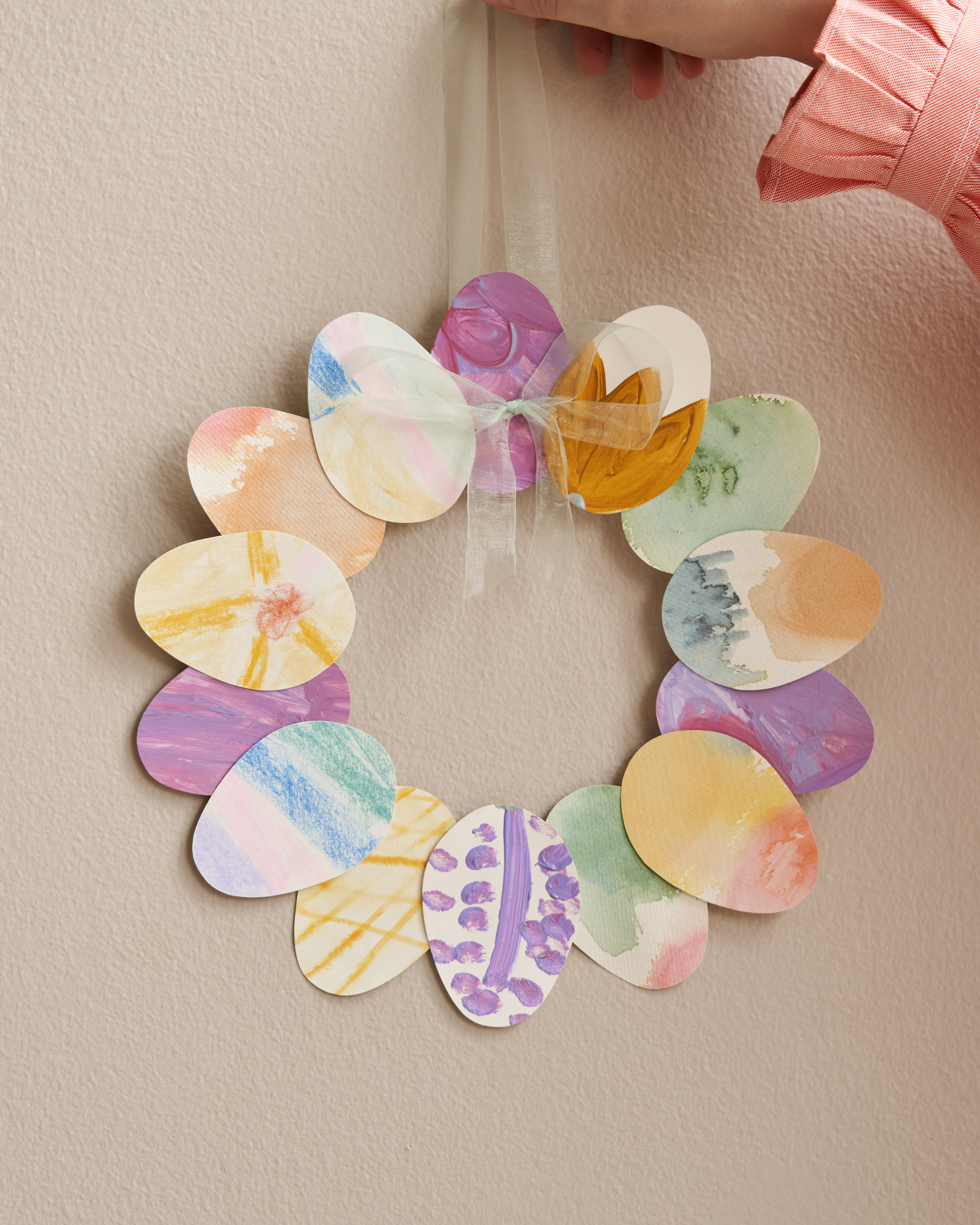 Paper Easter Wreath Easter At Sostrene Grene (1)