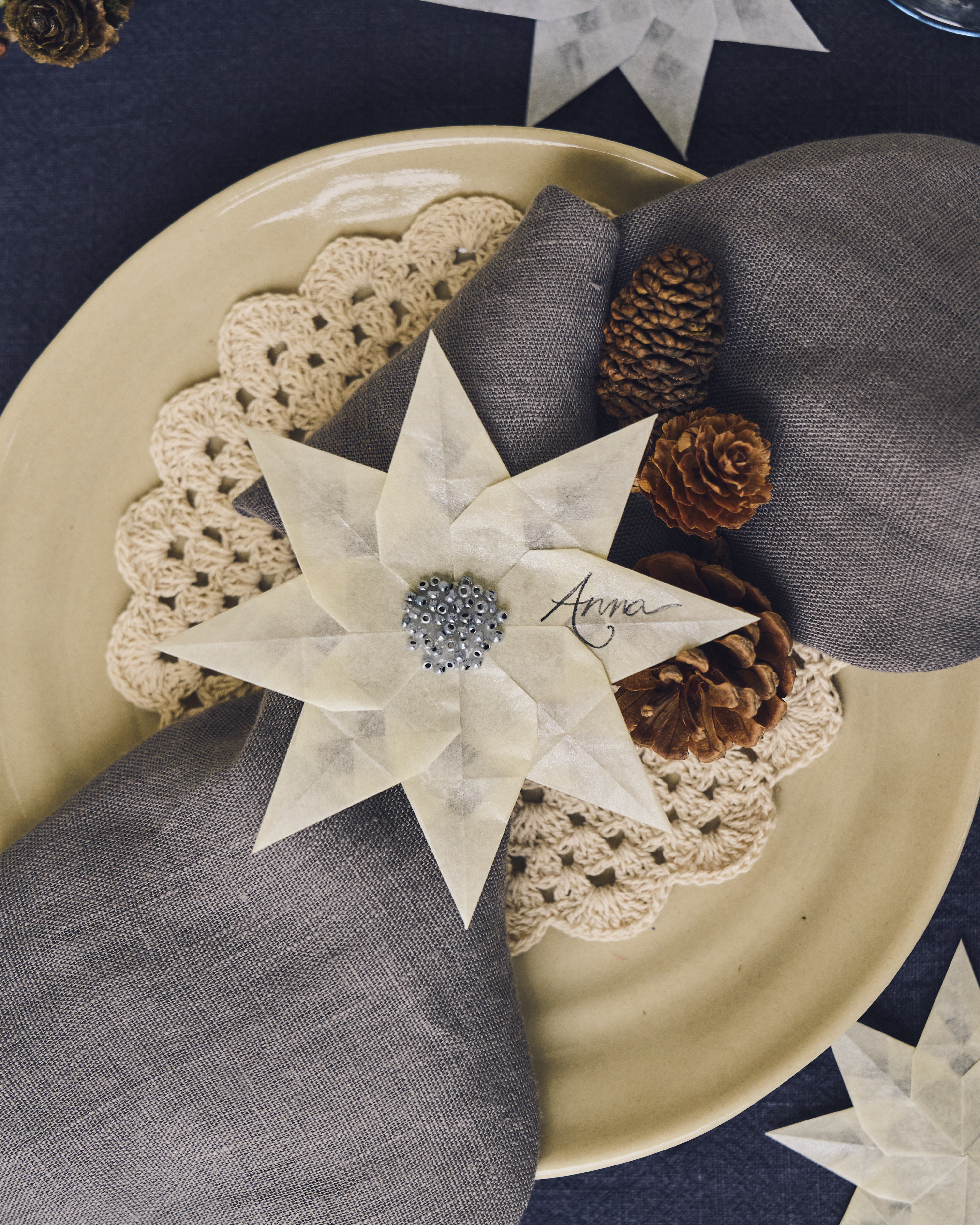 Tissue Paper Stars (2)